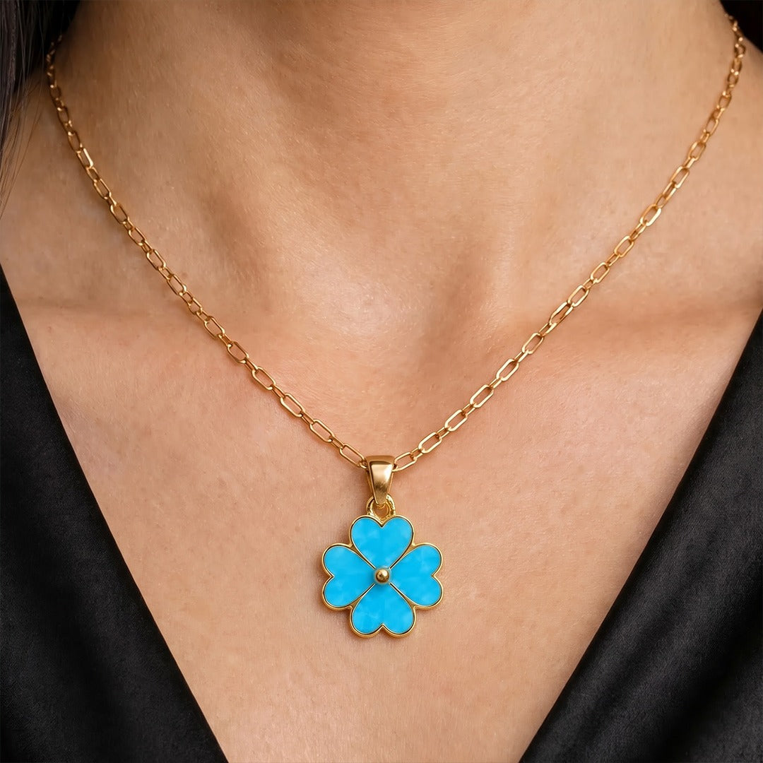 Dan-ah Necklace-Blue