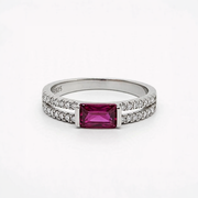 Heiko Ruby Ring