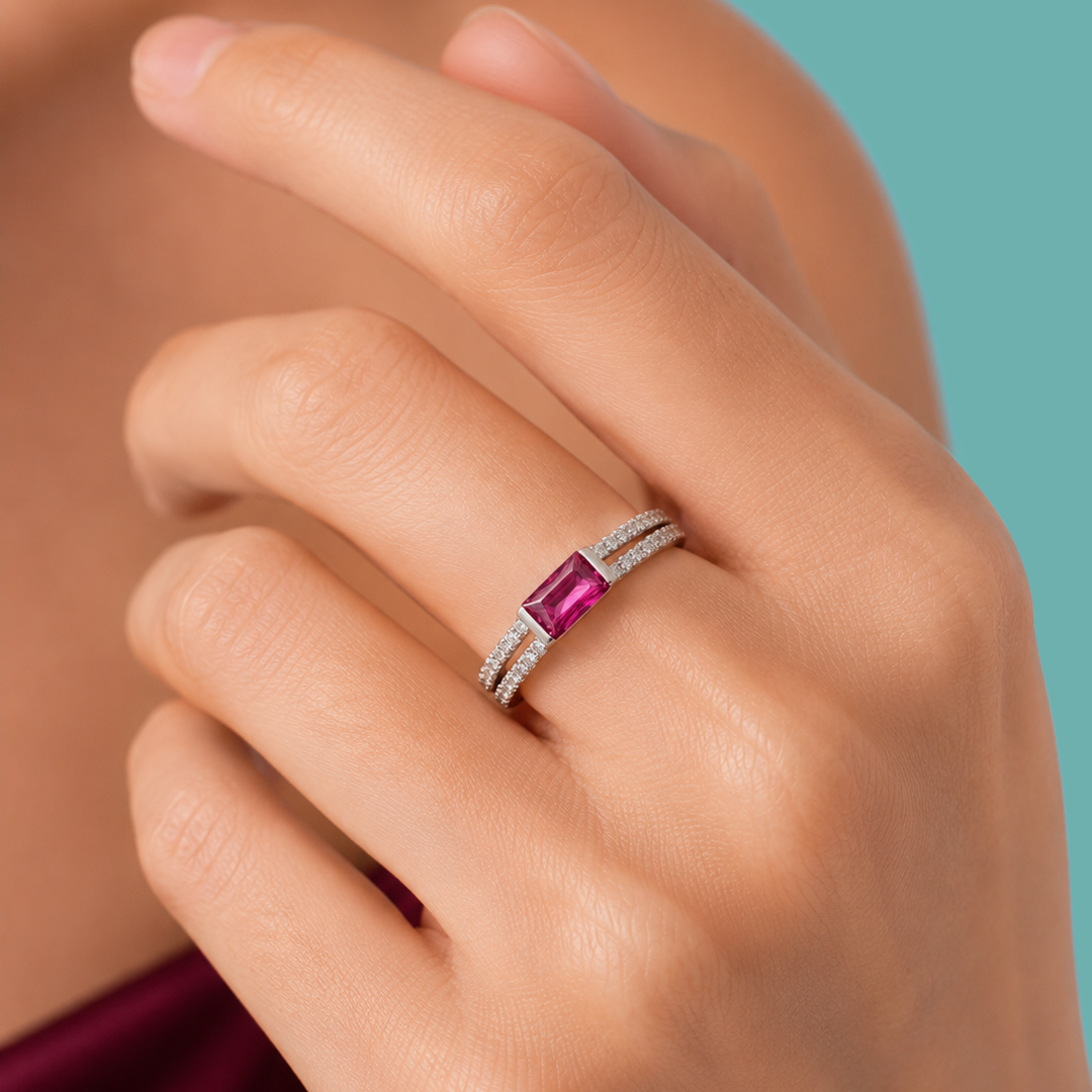 Heiko Ruby Ring