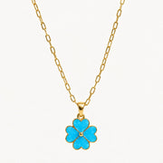 Dan-ah Necklace-Blue