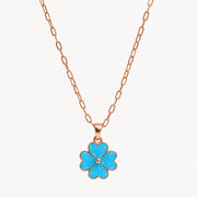 Dan-ah Necklace-Blue