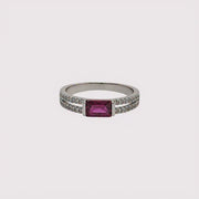 Heiko Ruby Ring